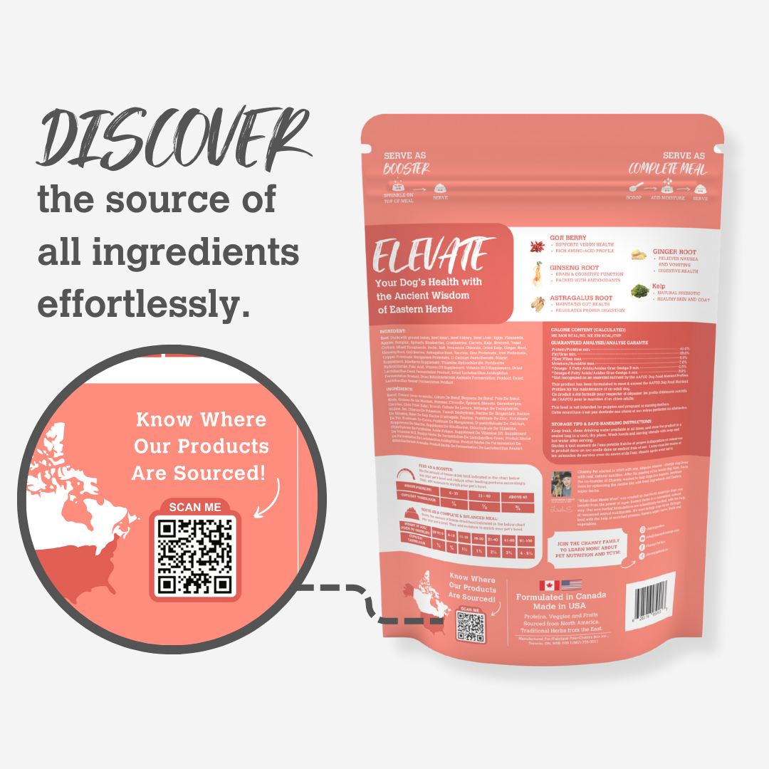 Beef & Duck Enrichment Recipe - Boost with Goji Berry