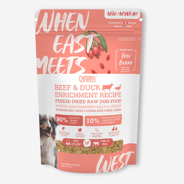 Dog food clearance made with duck